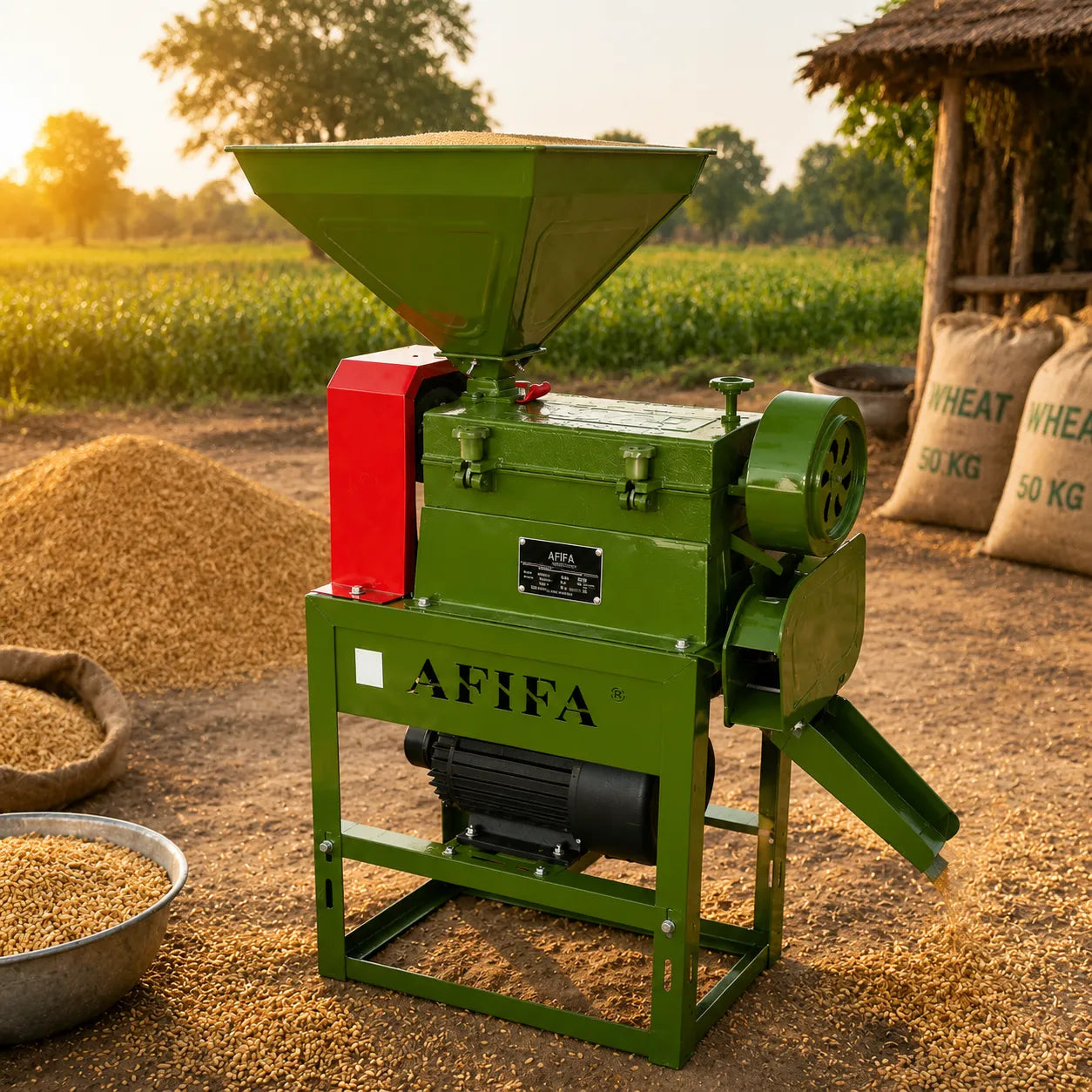 Mini Rice Mill - AF-6N110