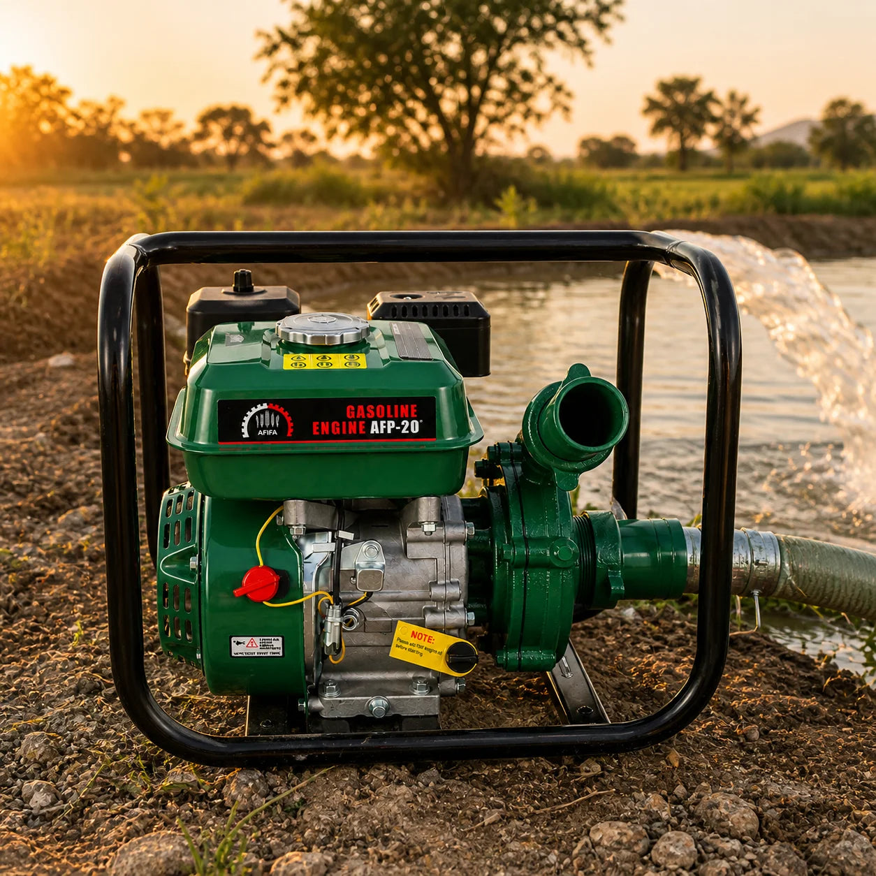 Highlift Pumpset With Petrol Engine - AFP-20