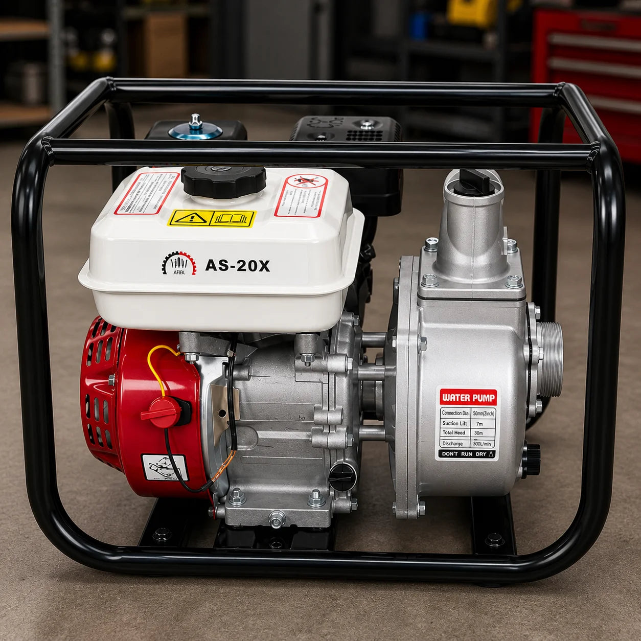 Aluminim Pump With Petrol Engine - AS-20X