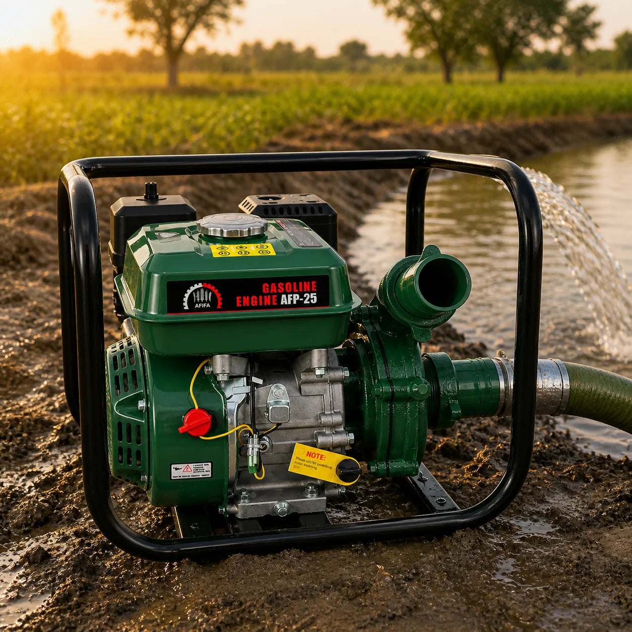 Highlift Pumpset With Petrol Engine - AFP-25